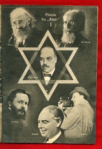 ANTI-JEWISH 1941 DR. LEY PHOTO PUBLICATION