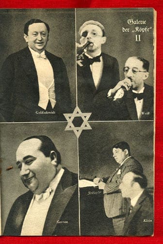 ANTI-JEWISH 1941 DR. LEY PHOTO PUBLICATION