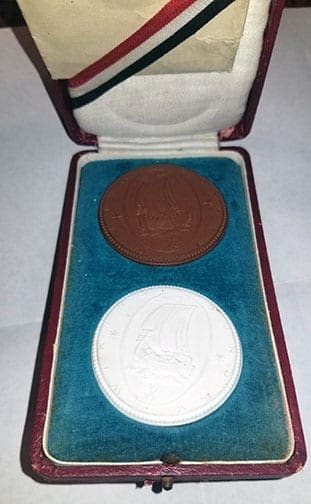 1925 CASED AWARD FROM THE RIGHTWING 'WIKING BUND'