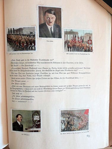 1933 FULL COLOR NAZI BOOK / ALBUM