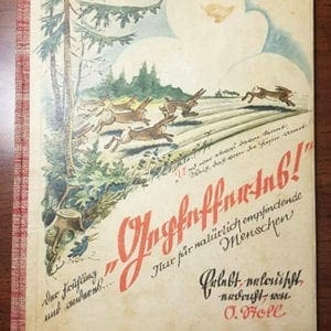 1933 FULL COLOR ILLUSTRATED ANTI-JEWISH BOOK