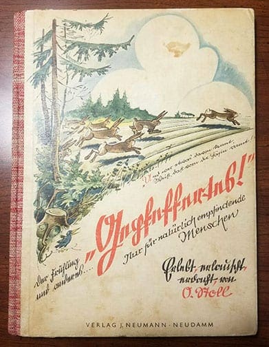 1933 FULL COLOR ILLUSTRATED ANTI-JEWISH BOOK
