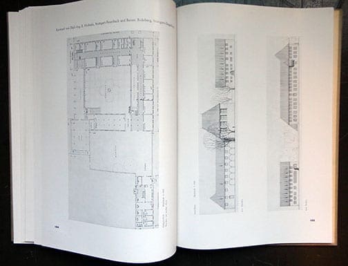 1941 BOUND 4 VOLUME BOOK SET NAZI ARCHITECTURE COMPETITION