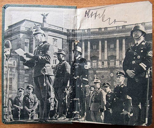 1939 Polizei Merkbuch 0421 Sta 2