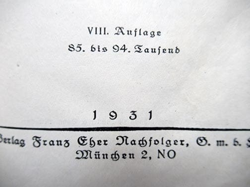 1931 Mein Kampf VA 0521 Sta 5