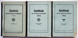 3x Reichsbank Handbuch 0521 1