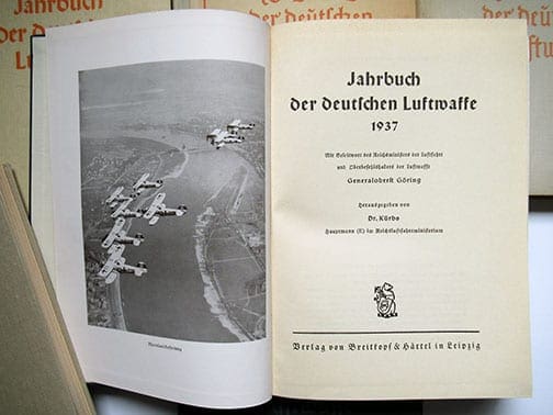 6x Jahrbuch Luftwaffe 0521 Sta 4