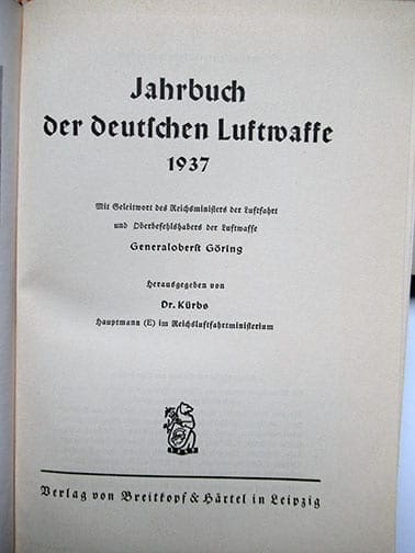 6x Jahrbuch Luftwaffe 0521 Sta 5