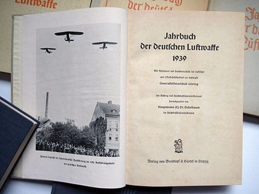 6x Jahrbuch Luftwaffe 0521 Sta 6