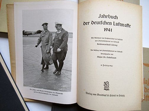 6x Jahrbuch Luftwaffe 0521 Sta 7
