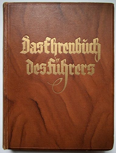Ehrenbuch Hitler DeLuxe 0621 1