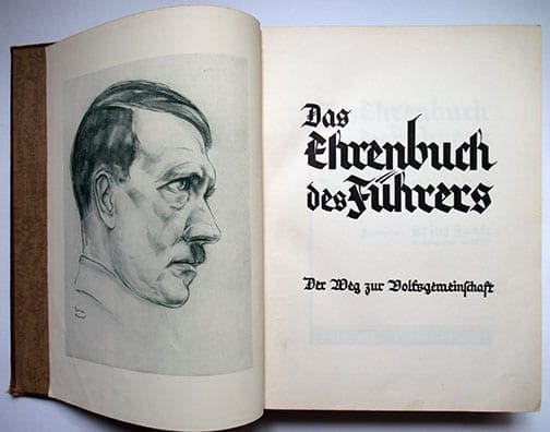 Ehrenbuch Hitler DeLuxe 0621 2