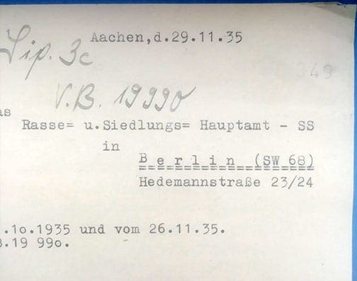 SS Herbert Lange signed 0721 JL 5