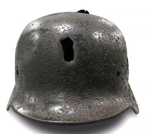 Waffen-SS M40 helmet 0721 AL 4