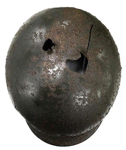 Waffen-SS M40 helmet 0721 AL 6