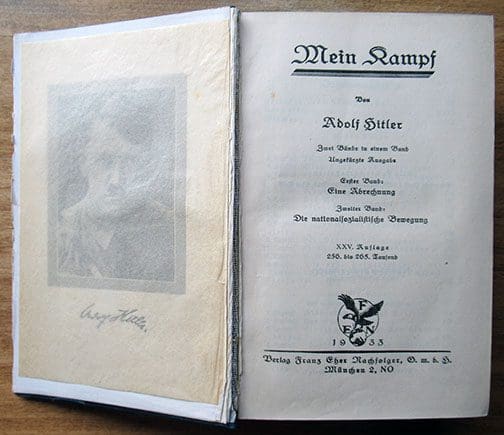 1933 Mein Kampf 25th ed 0821 Sta 2