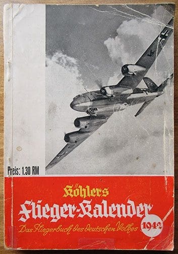 1942 Flieger Kalender 0821 Sta 1