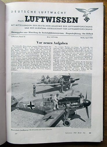 1943 bound Deutsche Luftwacht 0821 Sta 6