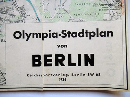 1936 Olympia guide and map 1021 Sta 5