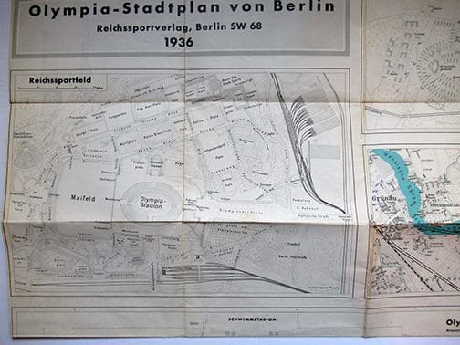 1936 Olympia guide and map 1021 Sta 7
