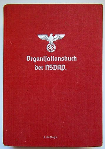 1938 Organisationsbuch NSDAP 1021 Sta 1