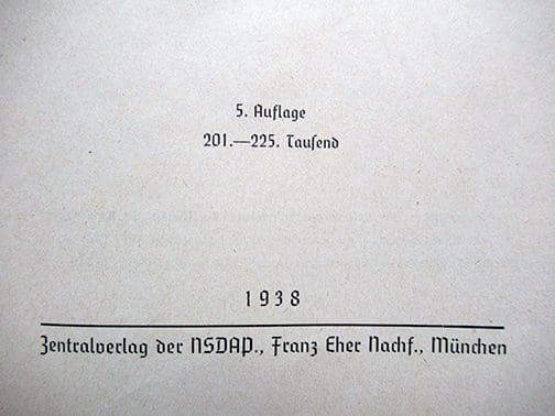 1938 Organisationsbuch NSDAP 1021 Sta 4