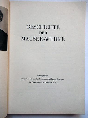 Mauser Werke 1021 Sta 3