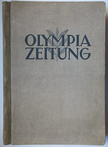 Bound 1936 Olympiazeitg 1121 Sta 1