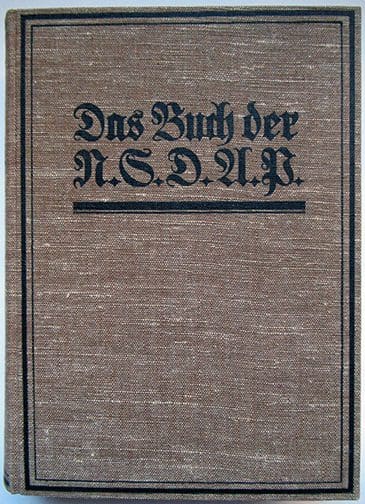 Buch der NSDAP 1121 Sta 1