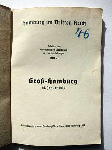 Hamburg im 3 Reich 1121 Sta 2