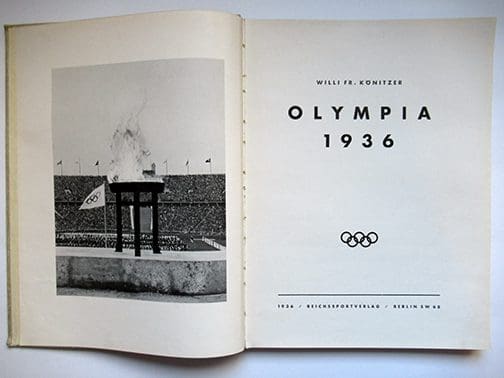 Olympia 1936 Konitzer I 1121 Sta 3