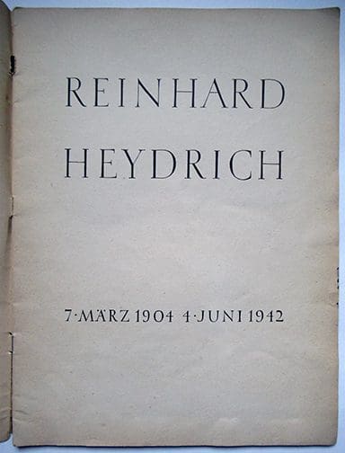 Reinhard Heydrich 1221 Sta 4