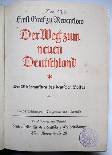 Reventlow Neues Deutschland 1221 Sta 3
