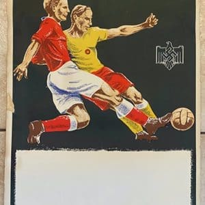 Third Reich soccer poster 2 1121 AL 1