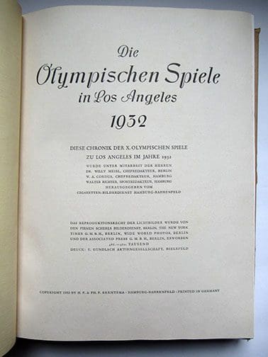 1932 1936 3x Olympia I 1221 Sta 5