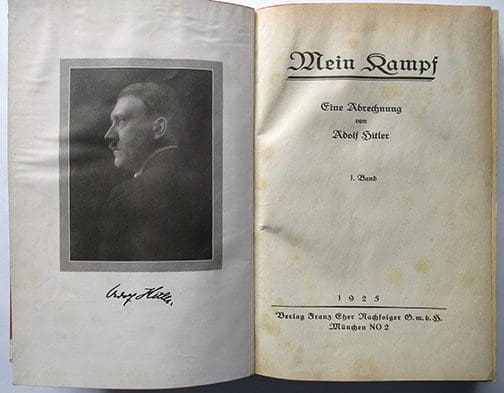 1925 1st ed vol I MK 0122 FH 6