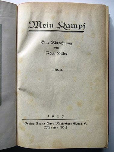 1925 1st ed vol I MK 0122 FH 7