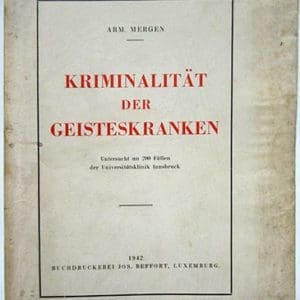 1942 Crime Geisteskrank 0122 Sta 1