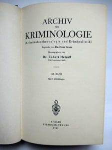 1943 Kriminologie 1221 Sta 2