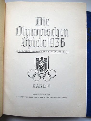 4vol 1928-36 Olympia 0322 Sta 11