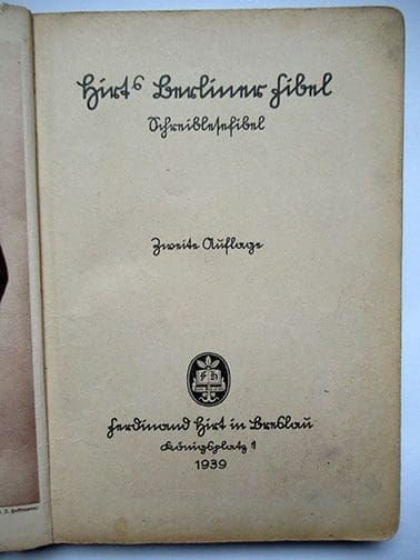 Berliner Fibel 1939 0322 Sta 3