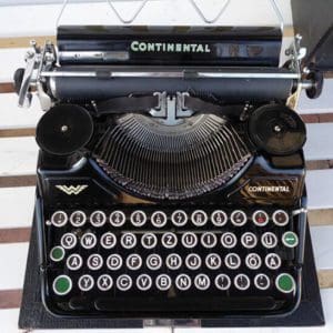 SS typewriter 0322 TD 1