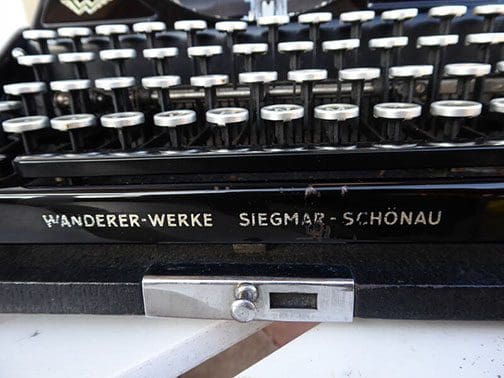 SS typewriter 0322 TD 6