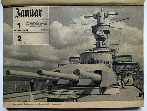 1938 Skaggerak Kalender 0422 Sta 4