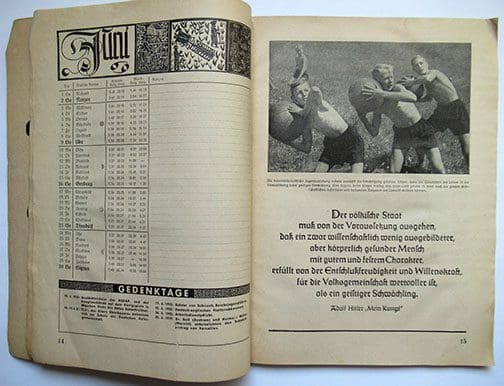 1940 Eltern Kalender 0422 Sta 3