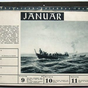 1940 Skaggerak Kalender 0422 Sta 1