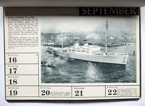 1940 Skaggerak Kalender 0422 Sta 3