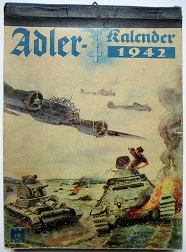 Adler Kalender 1942 0422 Sta 1