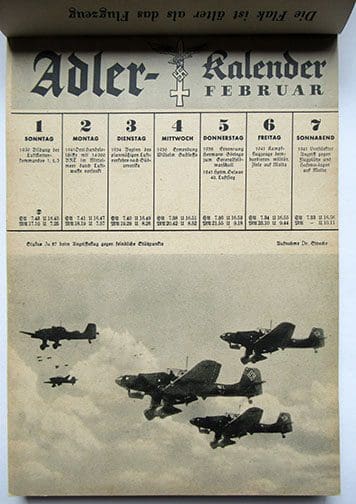 Adler Kalender 1942 0422 Sta 4
