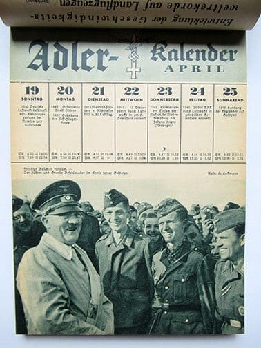 Adler Kalender 1942 0422 Sta 5